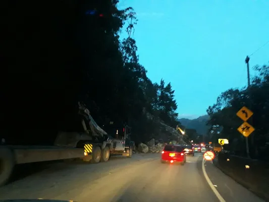 Sector transporte, al frente de la emergencia en vía Bogotá – Villavicencio