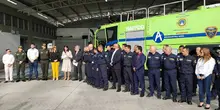 Gobierno Nacional entrega en 13 aeropuertos del país nuevas máquinas para extinción de incendios