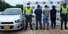 Policía Nacional en las últimas horas logró la captura de 9 sujetos quienes utilizaban identificación falsa y prendas de uso privativo de las ff.mm. para evadir los controles viales