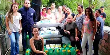 Huertas comunitarias fortalecen alimentación de comunidades en la vía Bogotá –Villavicencio