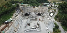 El túnel La Quiebra, una obra que reducirá de 40 a 8 minutos, el recorrido entre los corregimientos de Santiago y El Limón, en Antioquia