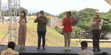 Gobierno Nacional inaugura el Puente Chárte, una obra que potencia el comercio con los Llanos Orientales