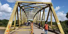 Avanzan obras en el puente sobre el Río Yucao en la vía Puerto López – Puerto Gaitán