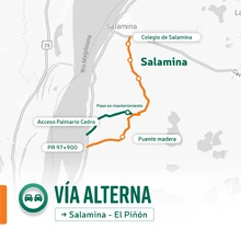 Via-alterna, Salamina- El Piñón 