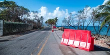 INVÍAS anuncia cierre total de la avenida Circunvalar, entre los kilómetros 20+415 y 20+475, de la isla de San Andrés hasta el próximo jueves