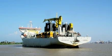 Continúa mejorando calado operacional a 9,6 metros en el canal de acceso a Zona Portuaria de Barranquilla, gracias a labores de dragado