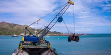INVÍAS culmina el primer hito de la reconstrucción de la isla de Providencia tras el paso del huracán Iota: dragado de 4,5 m de profundidad al canal de acceso al puerto marítimo