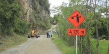 Se inician obras de mantenimiento y mejoramiento de la vía Camilo C – Venecia – Bolombolo en Antioquia