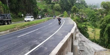 ANI habilita paso en el sector conocido como La Miel, en la variante de Caldas, que mejorará la operación y la seguridad de los usuarios