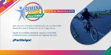 Entre el 20 y 26 de septiembre se llevará a cabo la semana de la “Movilidad Sostenible para el Desarrollo”