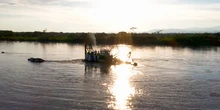 Cormagdalena adelanta labores de dragado del río Magdalena en el tramo Barrancabermeja-Pinillos 