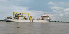 Continúan labores de dragado en la Zona Portuaria de Barranquilla con un balance de más de 700 mil metros cúbicos removidos 