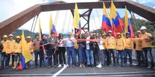 Gobierno nacional le cumple con hechos a Nariño: a través del INVÍAS, entrega pavimentación de la vía Junín - Barbacoas y la doble calzada Pasto - Chachagüí, en el sector Alto de Daza