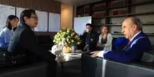  Ministro de Transporte en reunión con directivos de la empresa CHEC conoció avances de la Primera Línea del Metro de Bogotá y Mar 2