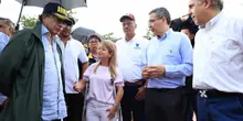 Presidente Gustavo Petro y Ministro Guillermo Francisco Reyes González visitan el municipio de Santa Lucía y abren espacio de conversación para la concertación del proyecto Canal del Dique