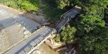 Con 2 vías alternas, conexión entre Arauca y Casanare está garantizada, a pesar de la caída de la luz 5 del puente Román Basurto sobre el río Ariporo