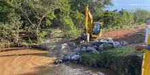 En marcha plan de acción para recuperar la transitabilidad de los usuarios de la vía El Banco-Chimichagua-Cuatro Vientos, luego de la emergencia en el puente Candelaria