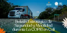 Ministerio de Transporte implementa plan de manejo de tráfico para facilitar movilidad en COP16