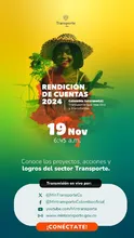 Sector Transporte rinde cuentas este 2024