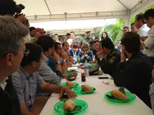 Reunión con los alcaldes de la Provincia de Gualivá en Cundinamarca