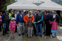 Director de INVÍAS y Alcalde de Cogua inauguraron vía en Placa Huella