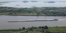por vía fluvial en el Río Magdalena se han transportado más de 1,2 millones de toneladas