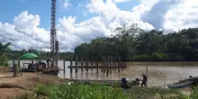 Muelle de Pie de Pató, Chocó, ya tiene un avance del 65%