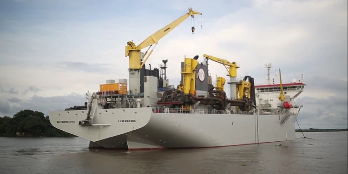 Con labores de dragado lideradas por Cormagdalena se han removido más de 340 mil m3 para continuar garantizando la navegabilidad y el transporte de carga en Barranquilla