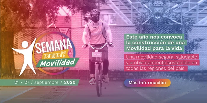 Invitación para participar en la Semana Nacional por la Movilidad 2020