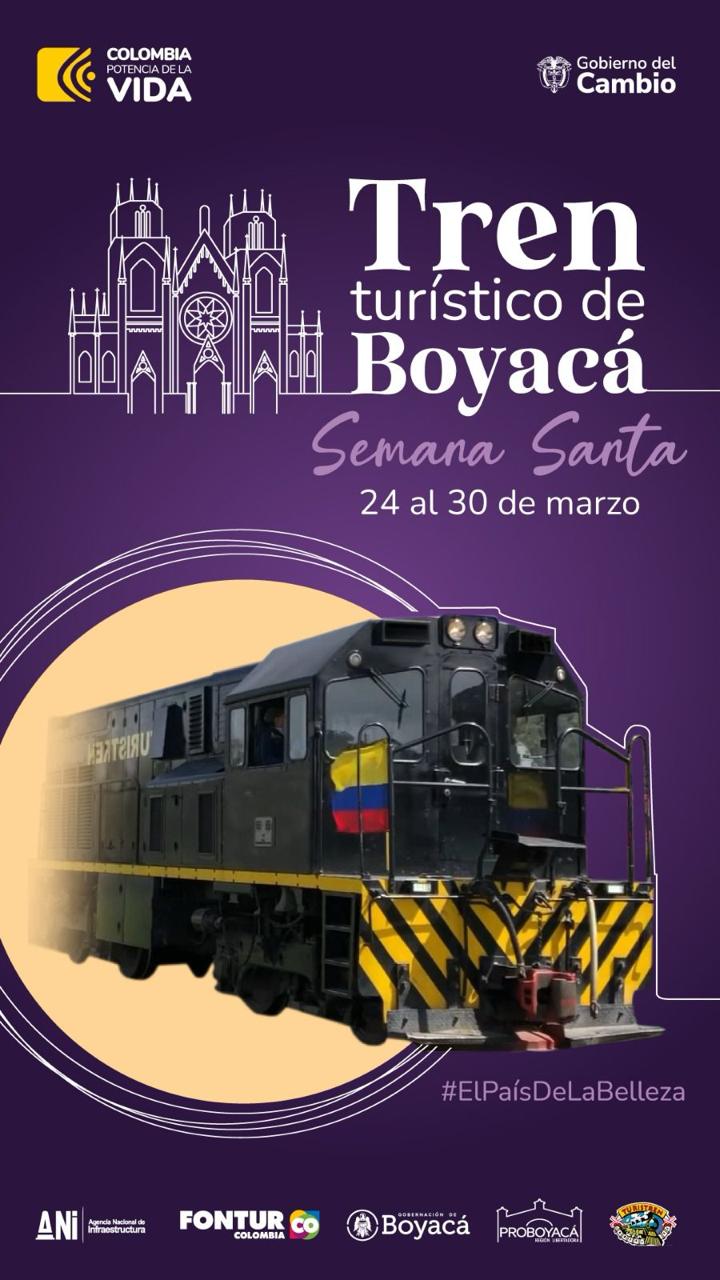 1 En Semana Santa, vuelve el tren turístico a Boyacá